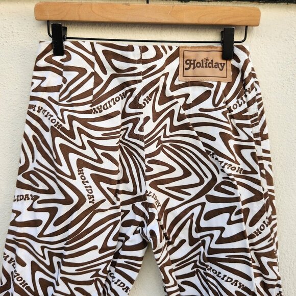 HOLIDAY by Emma Mulholland Zebra Swirl Jeans - Picture 7 of 9